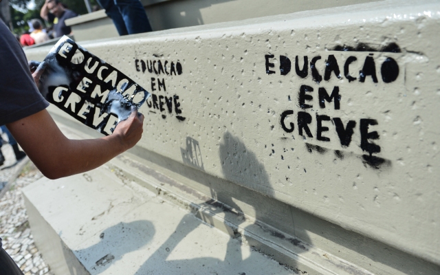 BRAZIL-PROTEST-TEACHERS-STRIKE